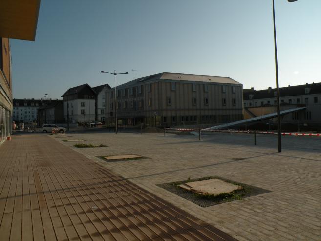  chantier du nouveau campus étudiant
